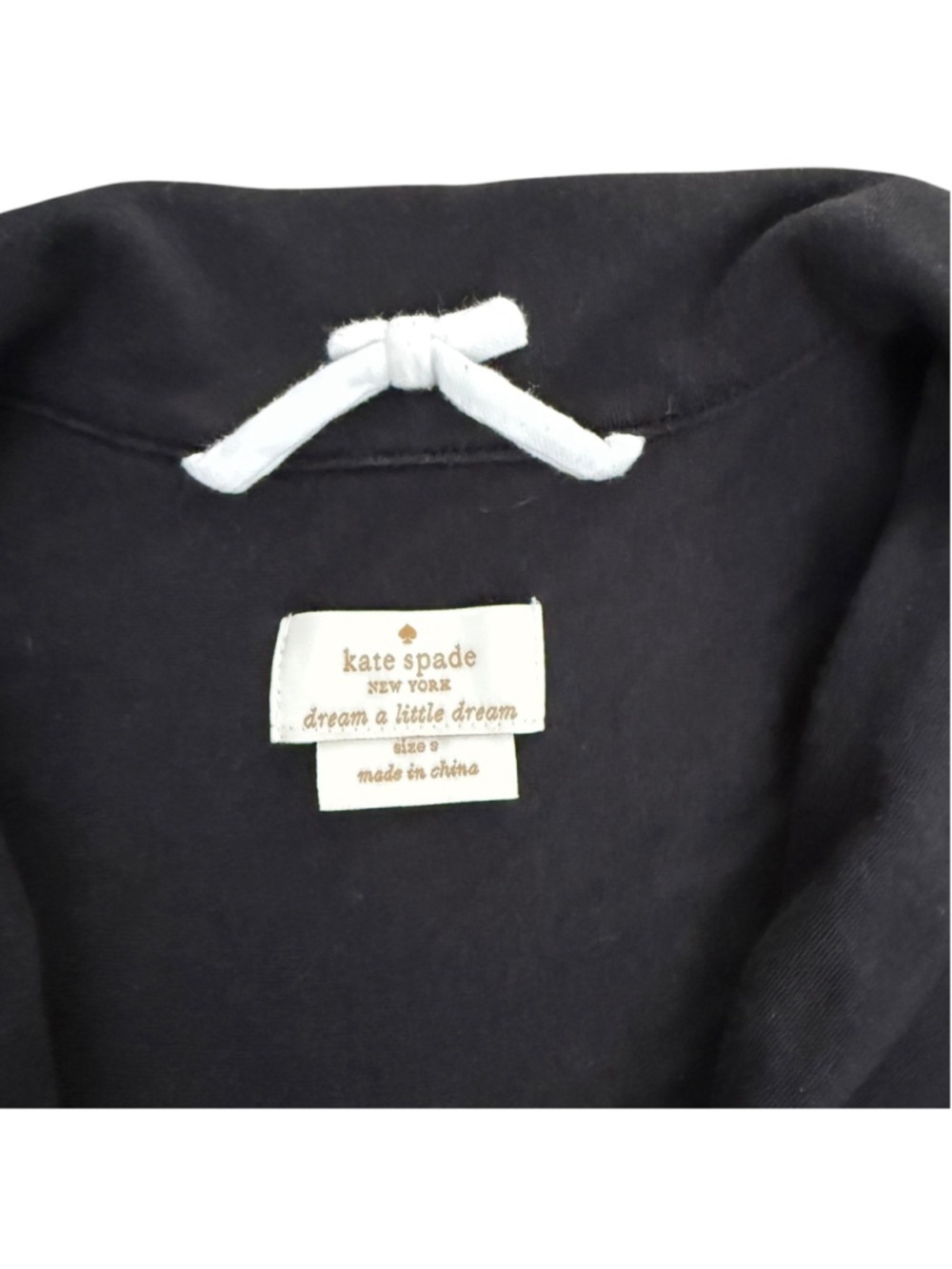 Kate Spade New York Dream a Little Dream Pajama Set Black Size S Women’s Short S - Picture 4 of 5